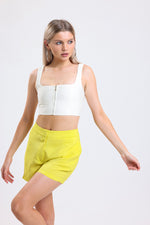 Cemine Women's Vibrant Lemon Modal Blend Shorts