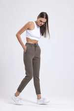 Cemine Women's Cozy Olive Jogger Pants