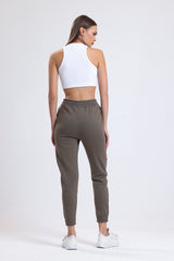 Cemine Women's Cozy Olive Jogger Pants